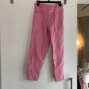 Pistola High Rise Button Pants